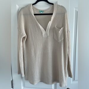 Cream summer sweater!